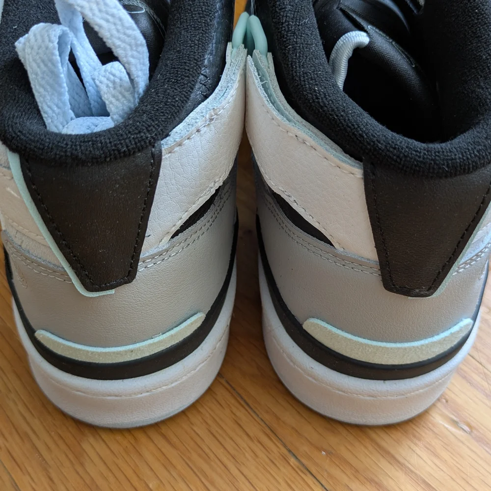 Adidas Forum Exhibit Mid Black and White Shoes - Picture 5 of 7